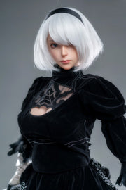 Yorha 2B - Realistic Silicone 1:1 Replica Cosplay Model Doll statue from Game Lady Studio for collectors, display and premium shelf