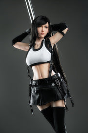 Tifa Realistic Silicone 1:2 Replica Cosplay Model Doll statue from Game Lady Studio for collectors, display and premium shelf presentation