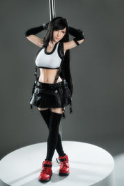 Tifa Realistic Silicone 1:2 Replica Cosplay Model Doll statue from Game Lady Studio for collectors, display and premium shelf presentation