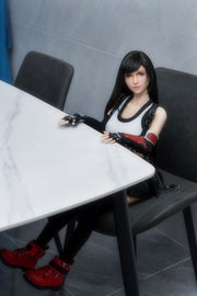 Tifa Realistic Silicone 1:2 Replica Cosplay Model Doll statue from Game Lady Studio for collectors, display and premium shelf presentation