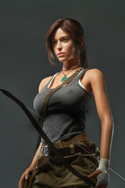 Lara Realistic Silicone 1:1 Replica Cosplay Model Doll statue from Game Lady Studio for collectors, display and premium shelf presentation