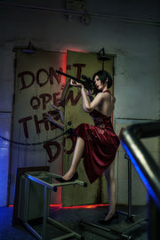 Ada Wong Realistic Silicone 1:1 Replica Cosplay Model Doll statue from Game Lady Studio for collectors, display and premium shelf