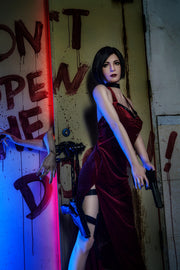 Ada Wong Realistic Silicone 1:1 Replica Cosplay Model Doll replica doll from Game Lady for collectors, display and premium shelf