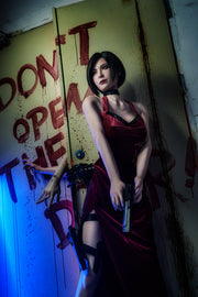 Ada Wong Realistic Silicone 1:1 Replica Cosplay Model Doll replica doll from Game Lady for collectors, display and premium shelf