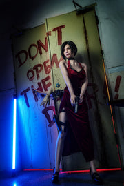 Ada Wong Realistic Silicone 1:1 Replica Cosplay Model Doll statue from Game Lady Studio for collectors, display and premium shelf