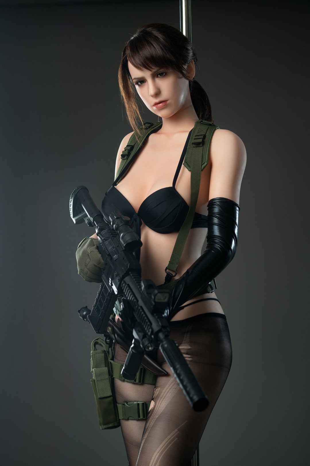 Quiet Realistic Silicone 1:1 Replica Cosplay Model Doll statue from Game Lady Studio for collectors, display and premium shelf presentation