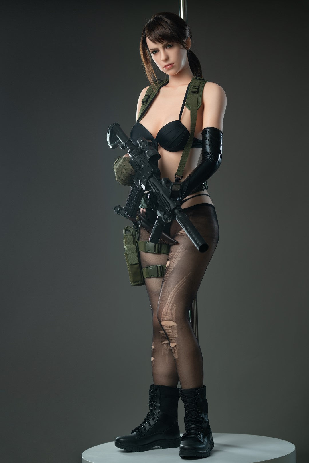 Quiet Realistic Silicone 1:1 Replica Cosplay Model Doll statue from Game Lady Studio for collectors, display and premium shelf presentation