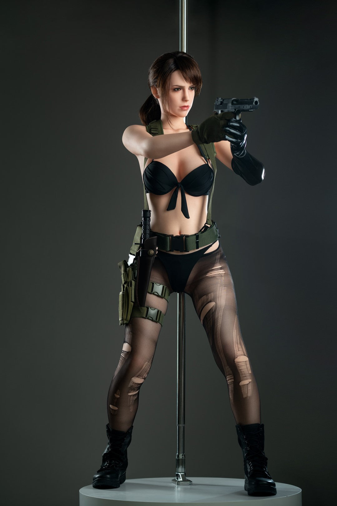 Quiet Realistic Silicone 1:1 Replica Cosplay Model Doll statue from Game Lady Studio for collectors, display and premium shelf presentation