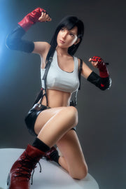 Tifa - Realistic Silicone 1:1 Replica Cosplay Model Doll statue from Game Lady for collectors, display and premium shelf presentation