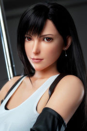 Tifa - Realistic Silicone 1:1 Replica Cosplay Model Doll statue from Game Lady for collectors, display and premium shelf presentation