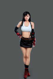 Tifa - Realistic Silicone 1:1 Replica Cosplay Model Doll statue from Game Lady for collectors, display and premium shelf presentation