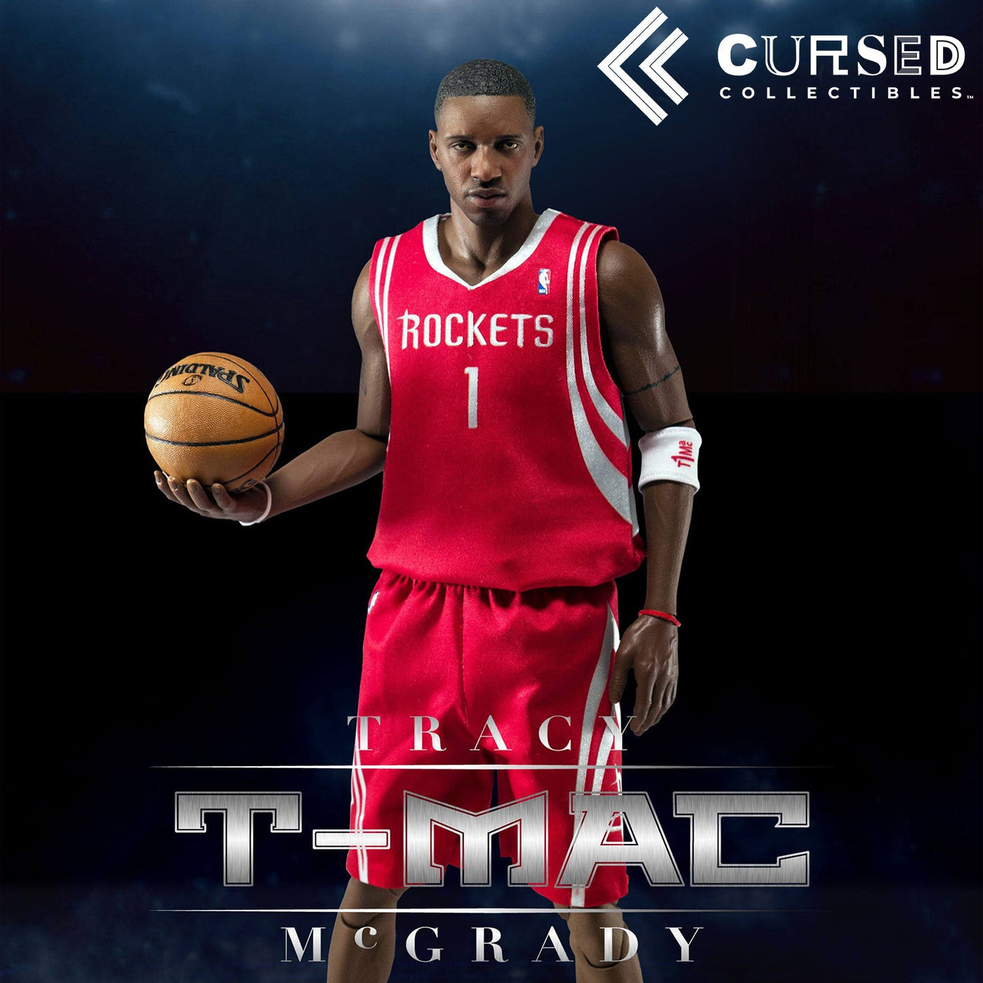 NBA Collection Real Masterpiece Actionfigur - Tracy McGrady Limited Retro Edition statue from Enterbay for collectors, display and premium