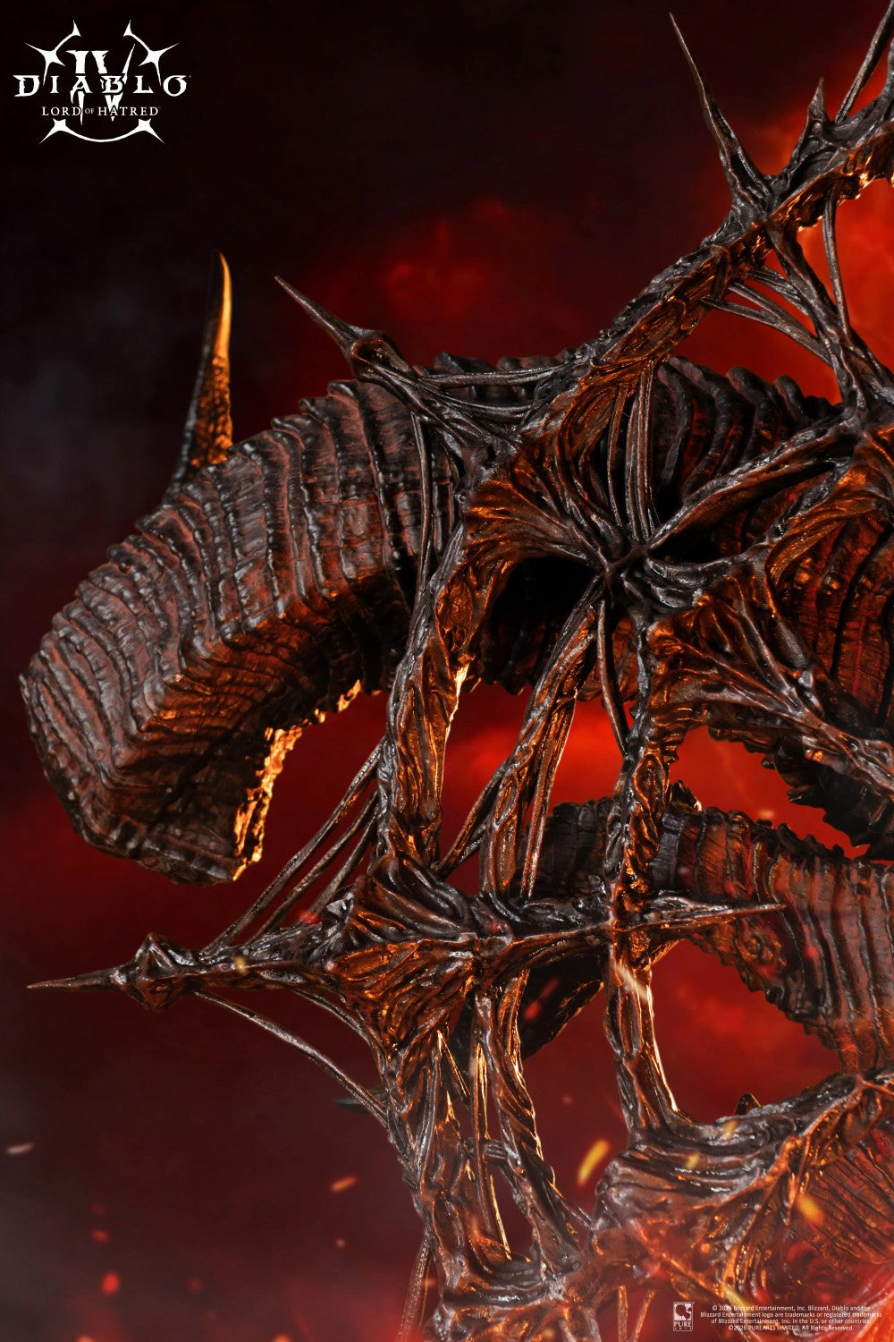 Diablo IV Mephisto 1/2 Scale Art Mask (PureArts)