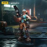 Infinity JoyToy Actionfigure - NA2 Monstruckers No.2 Woman figure for collectors, display and premium shelf presentation