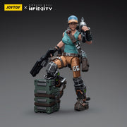 Infinity JoyToy Actionfigure - NA2 Monstruckers No.2 Woman figure for collectors, display and premium shelf presentation