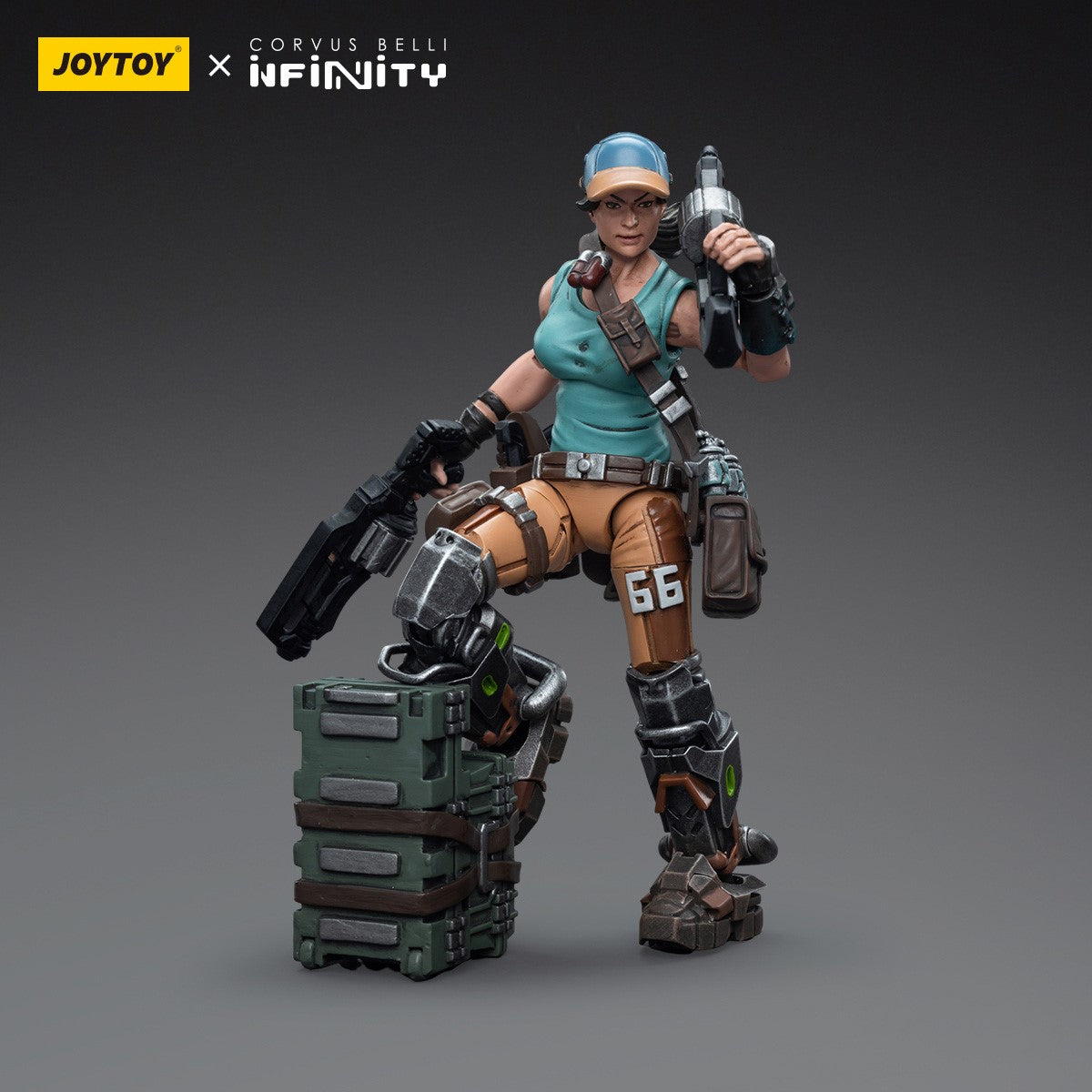 Infinity JoyToy Actionfigure - NA2 Monstruckers No.2 Woman figure for collectors, display and premium shelf presentation