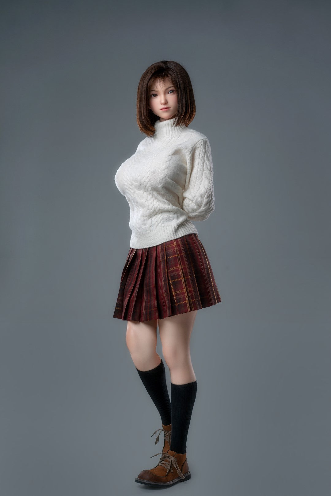 Nozomi Realistic Silicone 1:1 Replica Cosplay Model Doll statue from Game Lady Studio for collectors, display and premium shelf presentation
