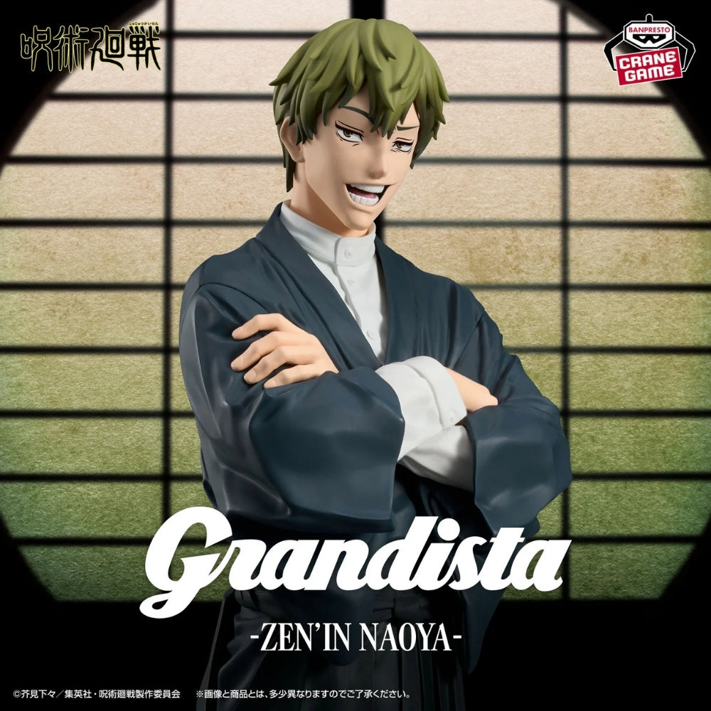 Jujutsu Kaisen Grandista- Zenin Naoya Figure Bandai