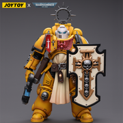Warhammer 40k JoyToy Actionfigure - Imperial Fists Bladeguard Veteran Primaris figure for collectors, display and premium shelf presentation