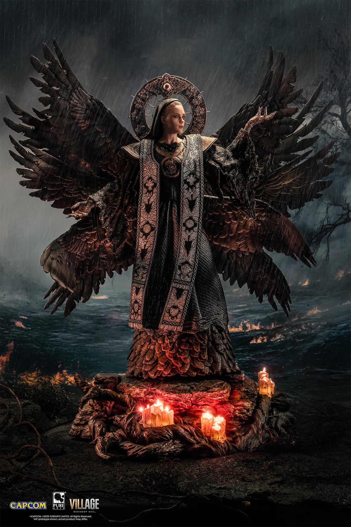 Resident Evil Village : Mother Miranda 1/4 Scale Statue statue for collectors, display and premium shelf presentation