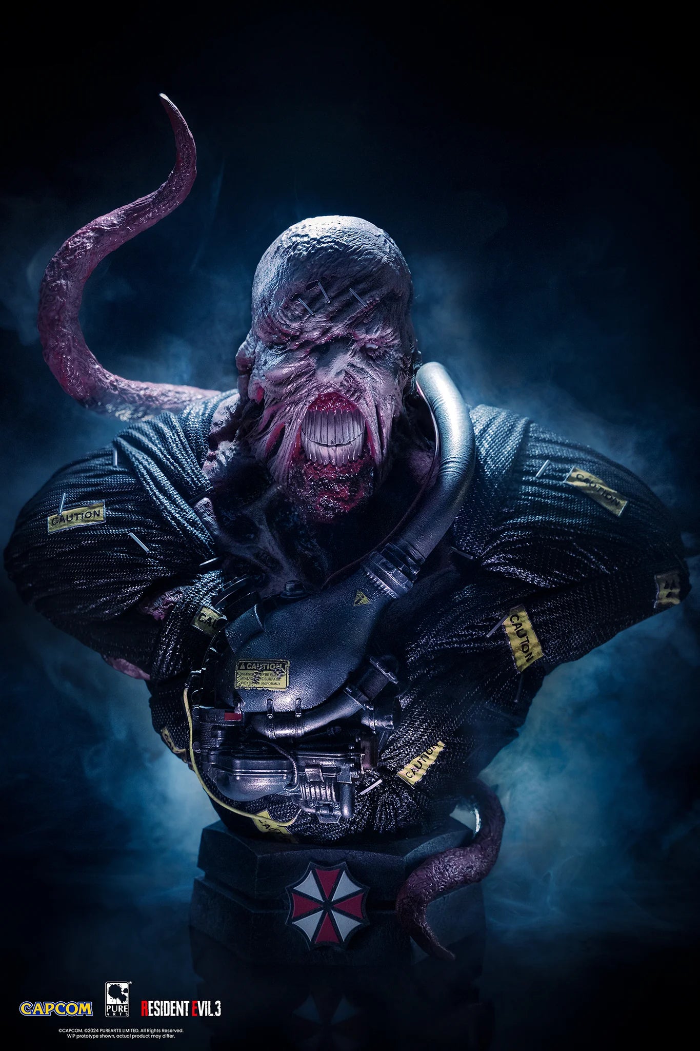 Resident Evil 3 Remake 1:1 - Nemesis Bust bust from Pure Arts for collectors, display and premium shelf presentation