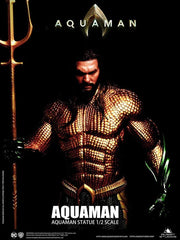 Aquaman - Statue 1:2 Scale - IN STOCK statue from Queen Studios for collectors, display and premium shelf presentation