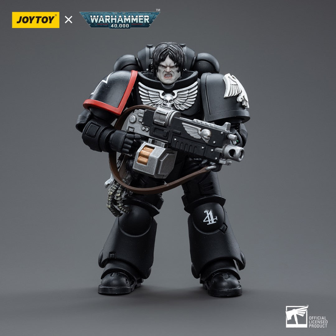 Warhammer 40k JoyToy Actionfigure - Raven Guard Intercessors Brother Colvane figure for collectors, display and premium shelf presentation
