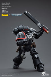 Warhammer 40k JoyToy Actionfigure - Raven Guard Intercessors Brother Colvane figure for collectors, display and premium shelf presentation