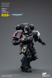 Warhammer 40k JoyToy Actionfigure - Raven Guard Intercessors Brother Nax figure for collectors, display and premium shelf presentation