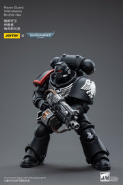 Warhammer 40k JoyToy Actionfigure - Raven Guard Intercessors Brother Nax figure for collectors, display and premium shelf presentation
