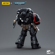 Warhammer 40k JoyToy Actionfigure - Raven Guard Intercessors Sergeant Rychas figure for collectors, display and premium shelf presentation