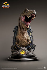 Jurassic World Dominion 1:3 Bust - IN STOCK statue from Queen Studios for collectors, display and premium shelf presentation