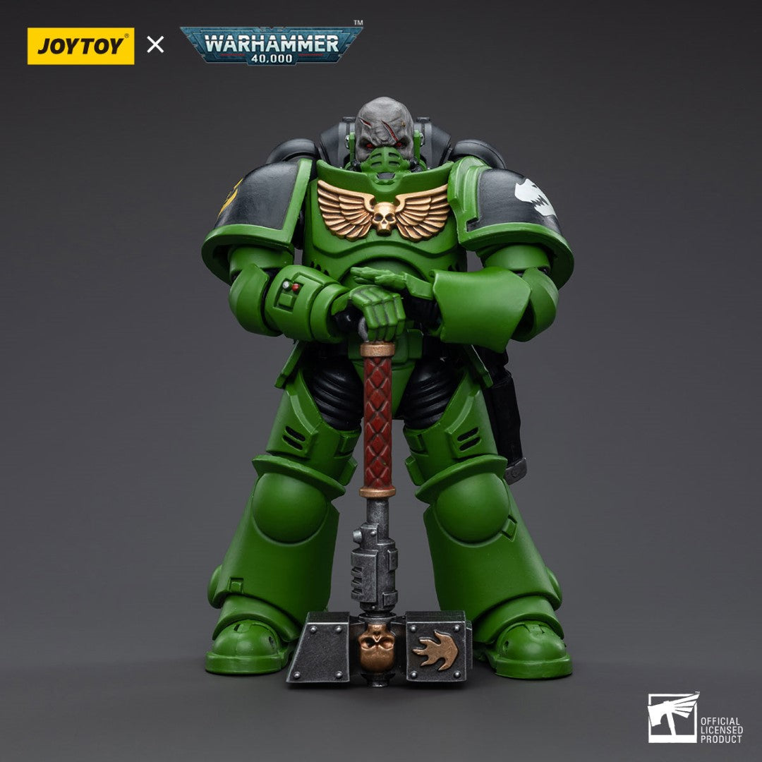 Warhammer 40k JoyToy Actionfigure - Salamanders Assault Intercessors Sergeant Krajax figure for collectors, display and premium shelf