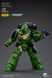 Warhammer 40k JoyToy Actionfigure - Salamanders Intercessors Brother Haecule figure for collectors, display and premium shelf presentation