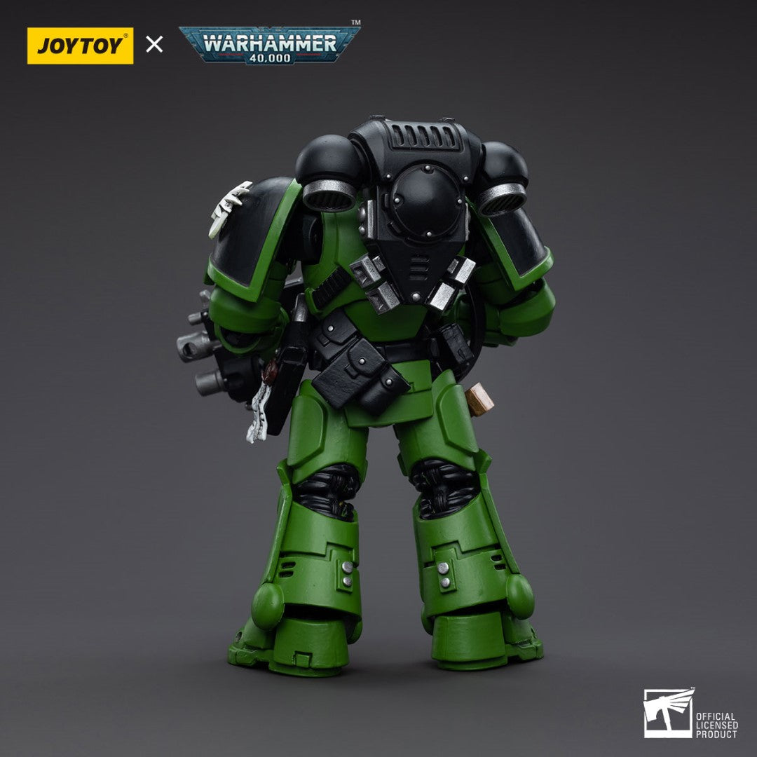 Warhammer 40k JoyToy Actionfigure - Salamanders Intercessors Brother Tol'vak figure for collectors, display and premium shelf presentation