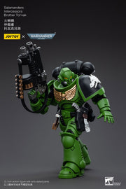Warhammer 40k JoyToy Actionfigure - Salamanders Intercessors Brother Tol'vak figure for collectors, display and premium shelf presentation