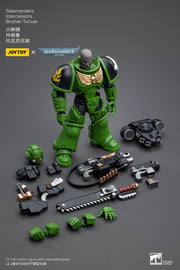 Warhammer 40k JoyToy Actionfigure - Salamanders Intercessors Brother Tol'vak figure for collectors, display and premium shelf presentation