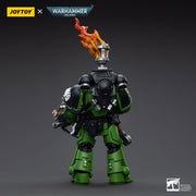 Warhammer 40k JoyToy Actionfigure - Salamanders Intercessors Sergeant Tsek'gan figure for collectors, display and premium shelf presentation