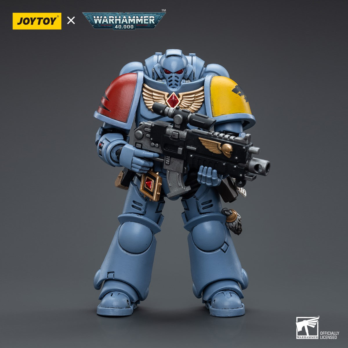Warhammer 40k JoyToy Actionfigure - Space Wolves Intercessors figure from Ver. 2 for collectors, display and premium shelf presentation