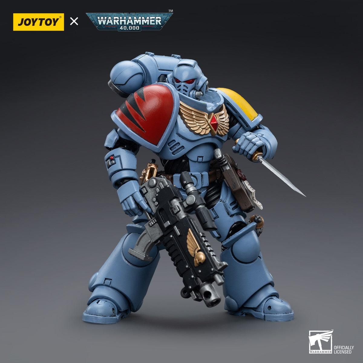 Warhammer 40k JoyToy Actionfigure - Space Wolves Intercessors figure from Ver. 2 for collectors, display and premium shelf presentation