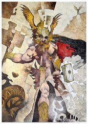 Thor – Frazetta Tribute collectible from Dark Kingdom for collectors, display and premium shelf presentation