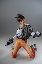 Tracer (Overwatch) Realistic Silicone 1:1 Replica Cosplay Model Doll (Game Lady Studio)