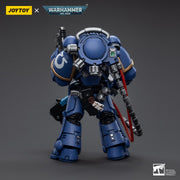 Warhammer 40k JoyToy Actionfigure - Ultramarines Hellblasters Brother Paxor figure for collectors, display and premium shelf presentation