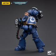 Warhammer 40k JoyToy Actionfigure - Ultramarines Hellblasters Brother Paxor figure for collectors, display and premium shelf presentation