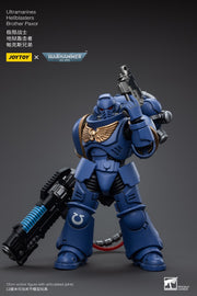 Warhammer 40k JoyToy Actionfigure - Ultramarines Hellblasters Brother Paxor figure for collectors, display and premium shelf presentation