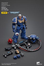 Warhammer 40k JoyToy Actionfigure - Ultramarines Hellblasters Sergeant Ulaxes figure for collectors, display and premium shelf presentation
