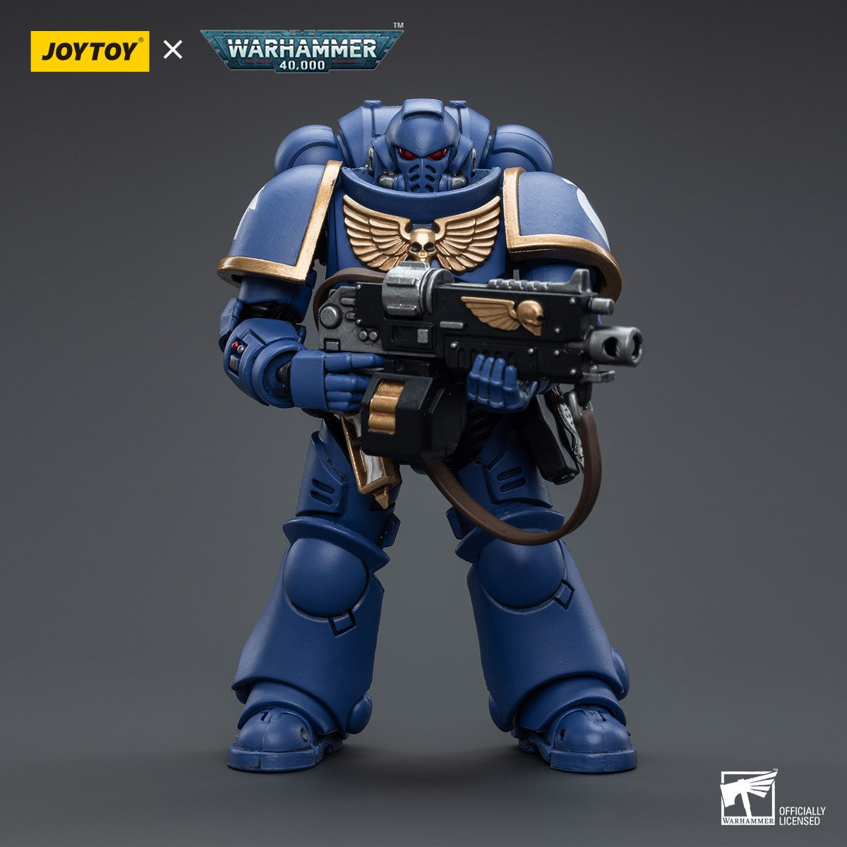 Warhammer 40k JoyToy Actionfigure - Ultramarines Intercessors figure from Ver. 2 for collectors, display and premium shelf presentation