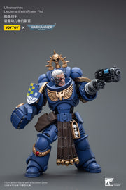 Warhammer 40k JoyToy Actionfigure - Ultramarines Lieutenant with Power Fist figure for collectors, display and premium shelf presentation