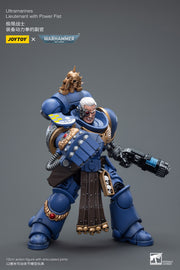 Warhammer 40k JoyToy Actionfigure - Ultramarines Lieutenant with Power Fist figure for collectors, display and premium shelf presentation