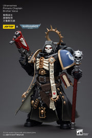 Warhammer 40k JoyToy Actionfigure - Ultramarines Primaris Chaplain Brother Varus figure for collectors, display and premium shelf